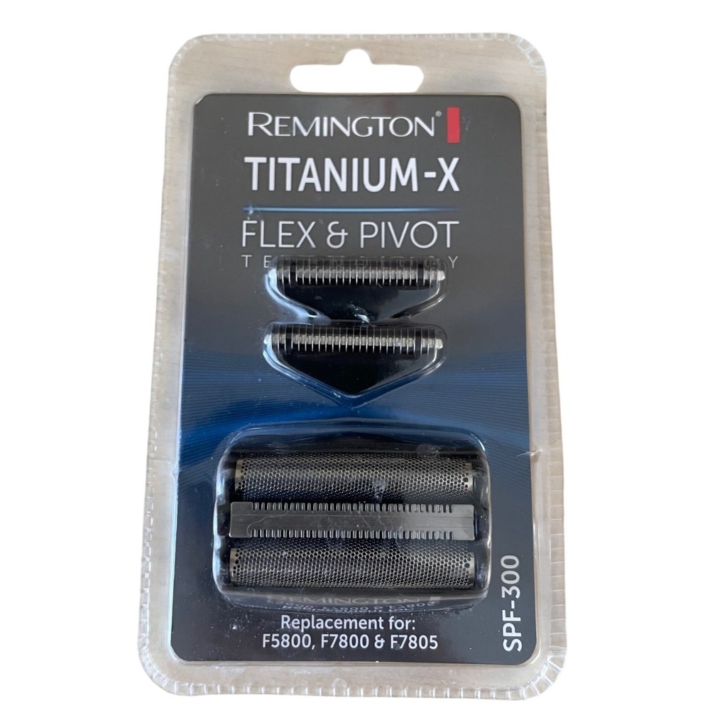 Remington Titanium-X Flex & Pivot Razor Blade Head Replacement F5800 F7800 F7805